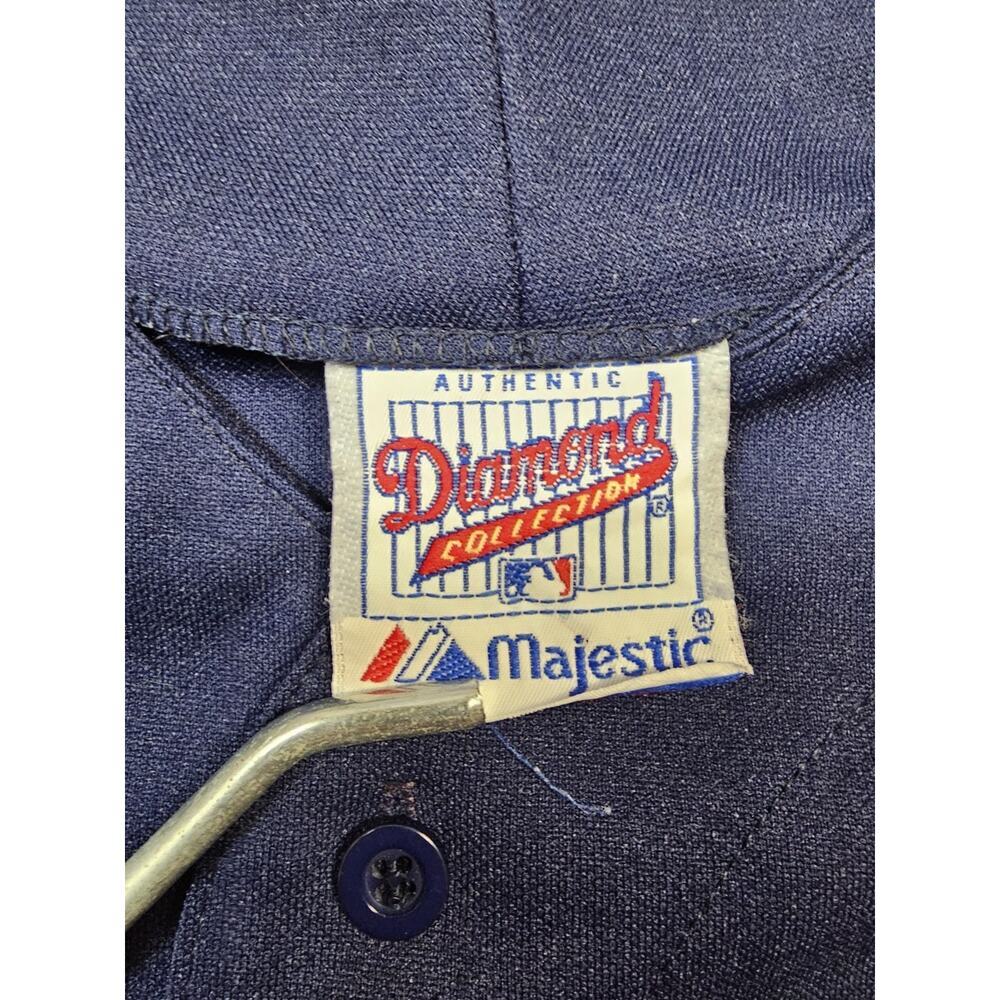 Vintage Majestic Diamond Atlanta Braves Authentic Jersey USA Stitch Men XL - Picture 3 of 7